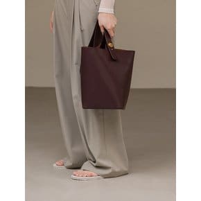 2way Bucket Bag Italy Leather_ Wine