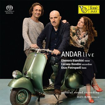 핫트랙스 ELEONORA BIANCHINI/ LUCIANO BIONDINI/ ENZO PIPAOLI - ANDAR LIVE SACD HYBRID