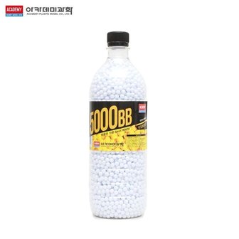  비비탄 흰색 5000발(초음파 가공 6mm 총알)(17514) (WD89A79)