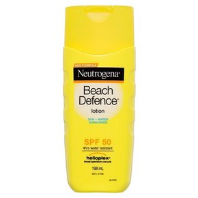 뉴트로지나 비치 디펜스 썬크림 썬로션 SPF 50 Beach Defense 198ML