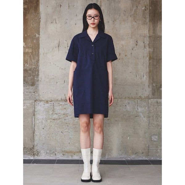 Signature Cocoon Fit Dress  Navy (KE5371M01R)