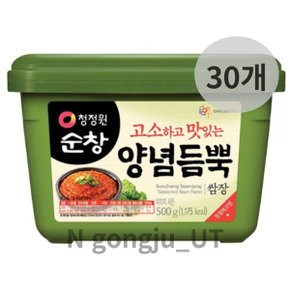 청정원 순창 고소하고 맛있는 양념듬뿍 쌈장 500g30개