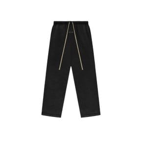 Heavy Fleece Relaxed Sweatpants (Black)