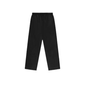 Heavy Fleece Relaxed Sweatpants (Black)