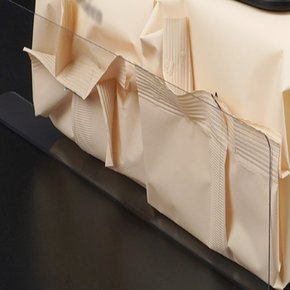 세모소 냉장고거치프레임 앵글구분수납칸 넘어짐방지 플라스틱 28X6CM 1개