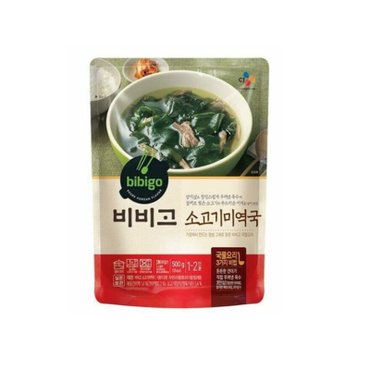  CJ 비비고 소고기미역국 500g 18입