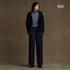 24FW 여성 헤링본 기모 세미와이드 팬츠 4종