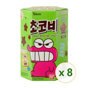 토하토 크레용 신짱 짱구 초코비 20g x 8개 / 짱구는 못말려 과자