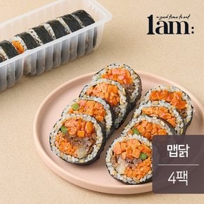 저당 귀리 곤약김밥 맵닭 220g 4팩