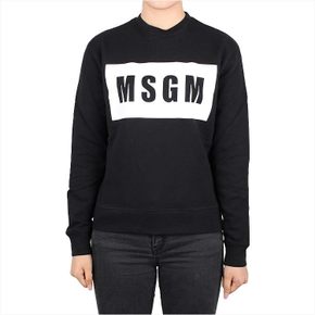 20FW 여성 MSGM 스퀘어 맨투맨 2941MDM962077999920F 2941MDM9620779999