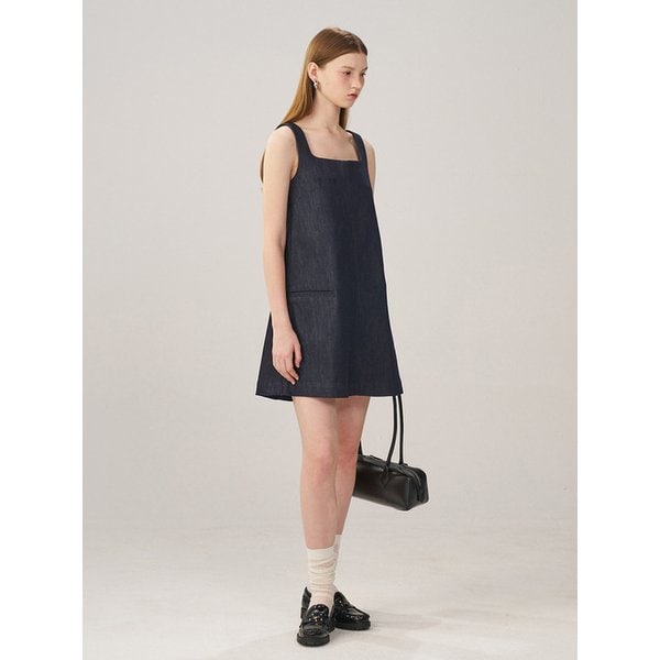 Non-Fade Denim Dress