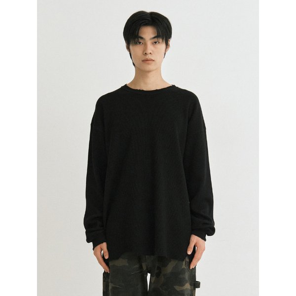 Vtg damage long sleeve (black)