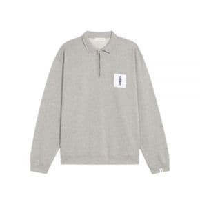 매킨토시 24 DANDYMAN ZIP SWEAT GREY (GJM-200 CA0290) (댄디맨 반집업 스웨트셔츠)