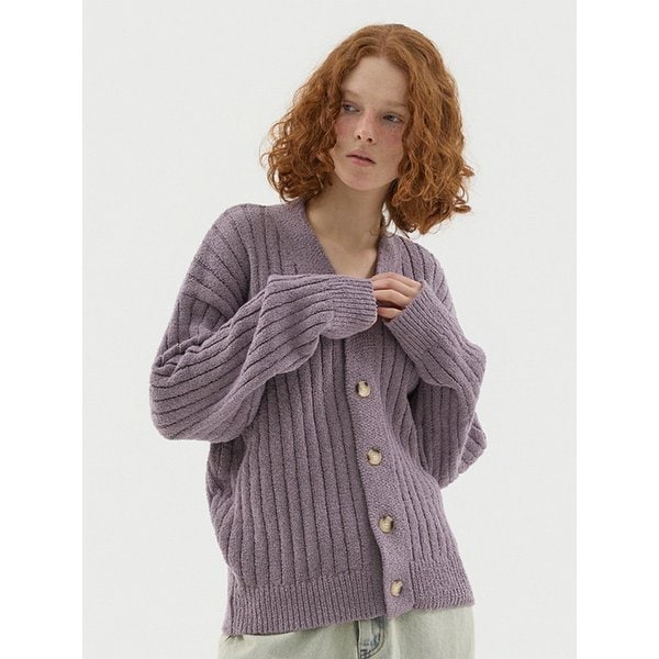 TC로고 부클 오버핏 가디건 5컬러