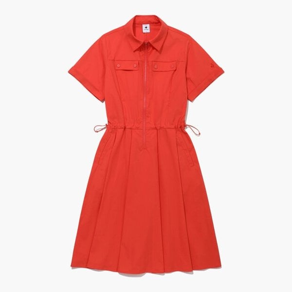 [여주점] 여성 지퍼형 플리츠 카라 원피스  GQ122LOP32 CORE