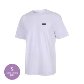 남성 H5 썸머 소로나 기능성 로고 반팔 티셔츠 화이트