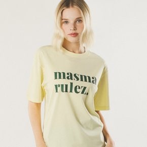 MSMRZ cool cotton T-shirt_Baby Yellow