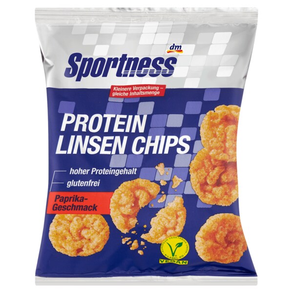 디엠 Sportness 스포츠니스 렌틸 단백질 스낵 파프리카 맛 40g