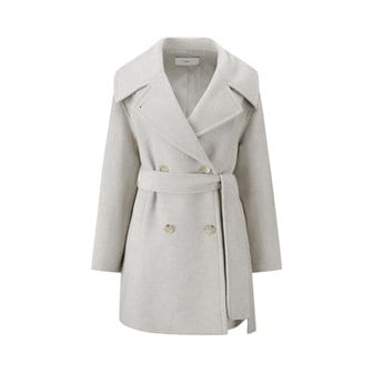 듀엘 [부산점] 벨티드 미디 피코트 L244PSH504