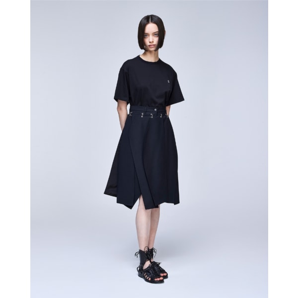 [파주점] [송지오우먼]송지오 컬렉션 모빌 스커트 블랙 WH2SK757BK