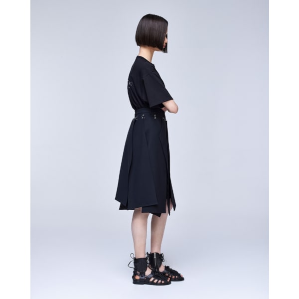 [파주점] [송지오우먼]송지오 컬렉션 모빌 스커트 블랙 WH2SK757BK