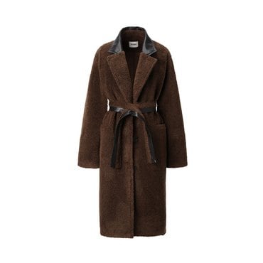 드팜므 TEDDY FUR  OVERFIT COAT