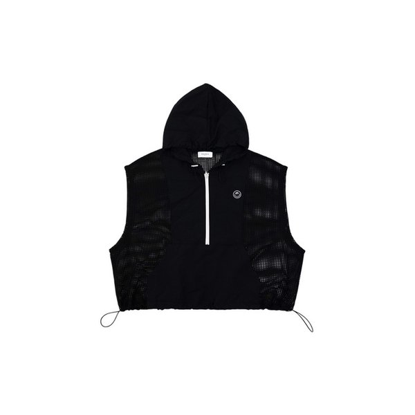 스마일 썸머 메시 베스트 BLACK
