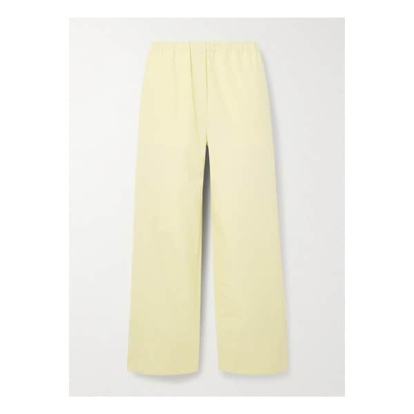 트위스트 심 복서  코튼 팬츠 파스텔 옐로 46376663162854817