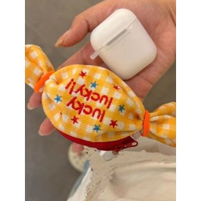 럭키비키 캔디 미니파우치 키링