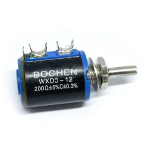 BOCHEN 가변저항 WXD3-12 1W 200옴 5% 5턴 HAR6414 X ( 2매입 )