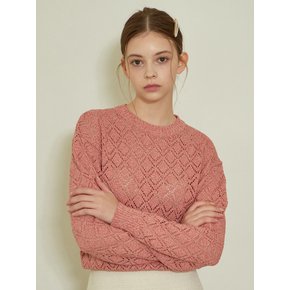 j1050 dia cutting knit (pink)