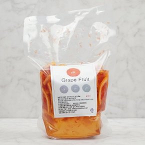 수제청 자몽청 2kg 슬라이스