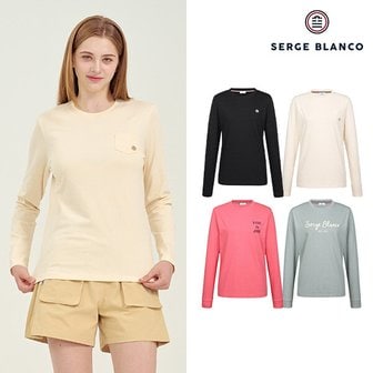  세르즈블랑코 긴팔티셔츠 4종 여성