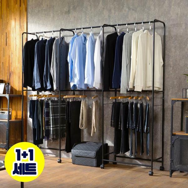2단 멀티 라운드 행거 1+1세트