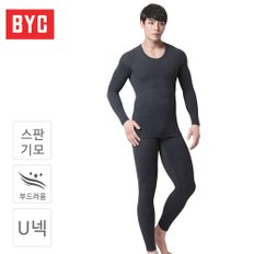 BYC] 워머 기모 남성 상하 내복 세트 BYL9539