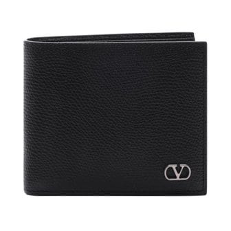발렌티노 [부산점] 25FW 남성 브이로고 시그니처 반지갑 (7Y0P0AP3 UAG 0NO 25F)