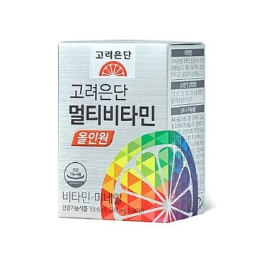  고려은단 멀티비타민 올인원 1560mg x 60정 2개월분