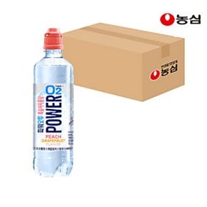 (NEW) 농심 파워오투복숭아자몽 (500ml X 24개) x4BOX