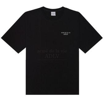 아크메드라비 ADLV BASIC SHORT SLEEVE T-SHIRT 2 BLACK 베이직2 블랙 SSBLN2-BLK