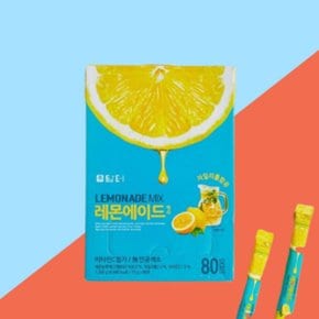 담터 에이드음료 레몬에이드 믹스 80입 1200g (15g80포)