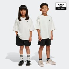 아디다스키즈 (100-130) 아디다스 디즈니 미키마우스 쇼츠 티 세트 (JD3105)