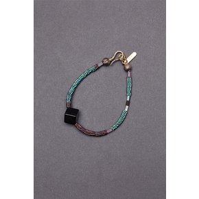 Heart-scouring Tear Bracelet - bluish green