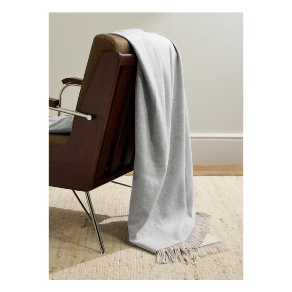 브루넬로쿠치넬리 프린지 캐시미어 실크 혼방 블랭킷 46376663162856583