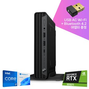 엘리트 미니 800 G9-A08L3PT-H i7-13700T RTX3050Ti 16GB NVMe512GB 윈도11홈 플래그십 미니PC