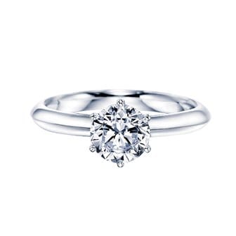 루첸리 비잔티움 GIA 0.5ct 천연 다이아 반지 18K lucen