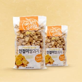 너만아는과자점 CW 청우 인절미 쌀과자 280g x 2개 /국산쌀