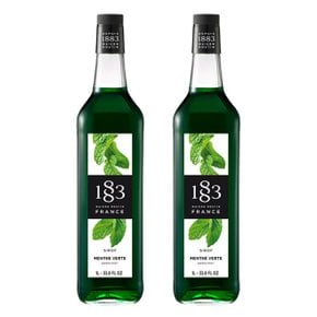 1883 민트시럽 1000ml 2개세트