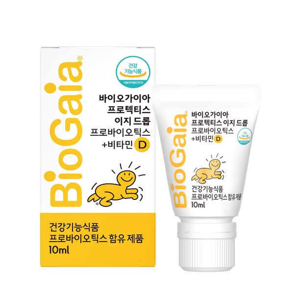 [공식수입원] 바이오가이아 프로텍티스 이지드롭 프로바이오틱스+비타민D 10ml