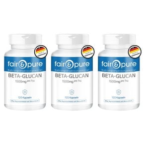 Fair & Pure 베타글루칸 1500mg 120캡슐 3개