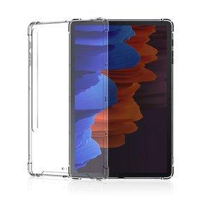 갤럭시탭 S7 플러스 12.4인치 TPU PC 투명 범퍼 케이스